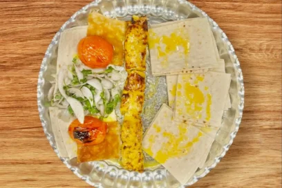 Chicken Breast Kabob With Bread