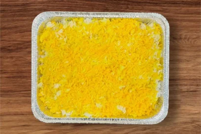 Half Tray Basmati Rice (Serves 5 To 7 People)