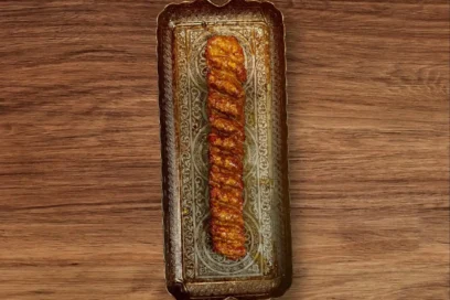 Skewer Of Ground Beef Kabob ( Koobideh)