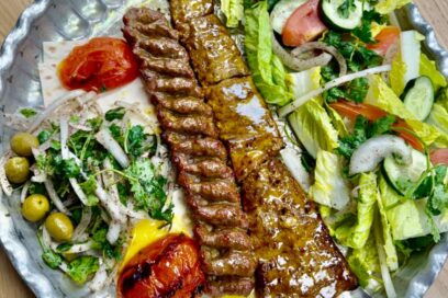 Soltani With Salad